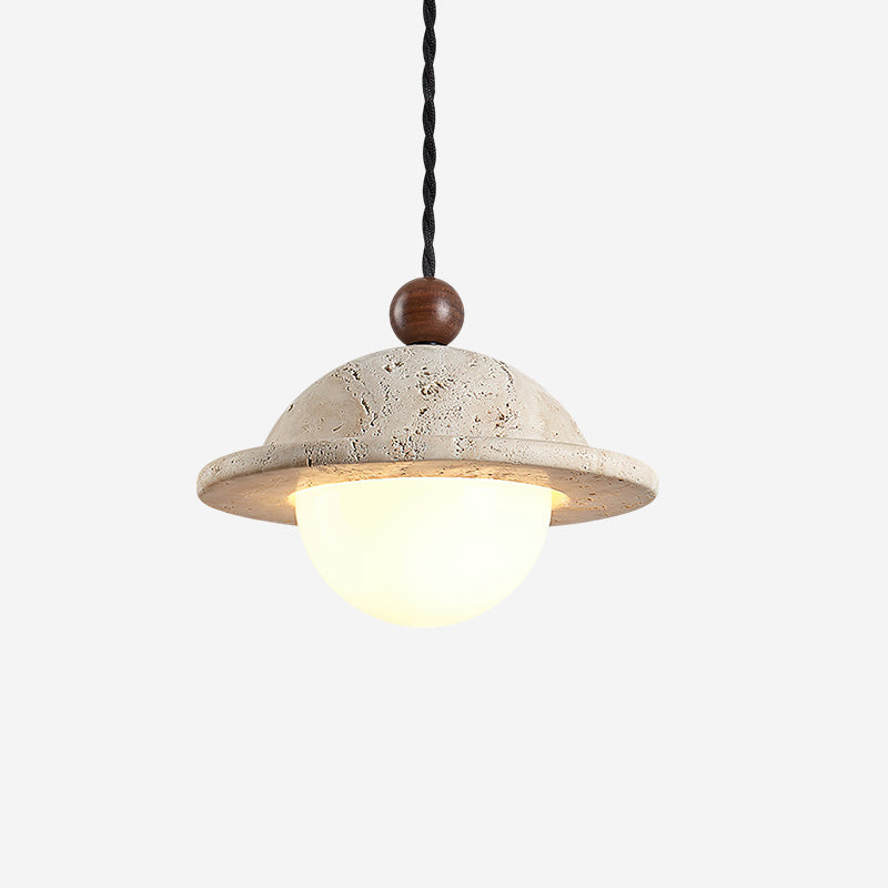 Ritta Suspension Travertin Moderne