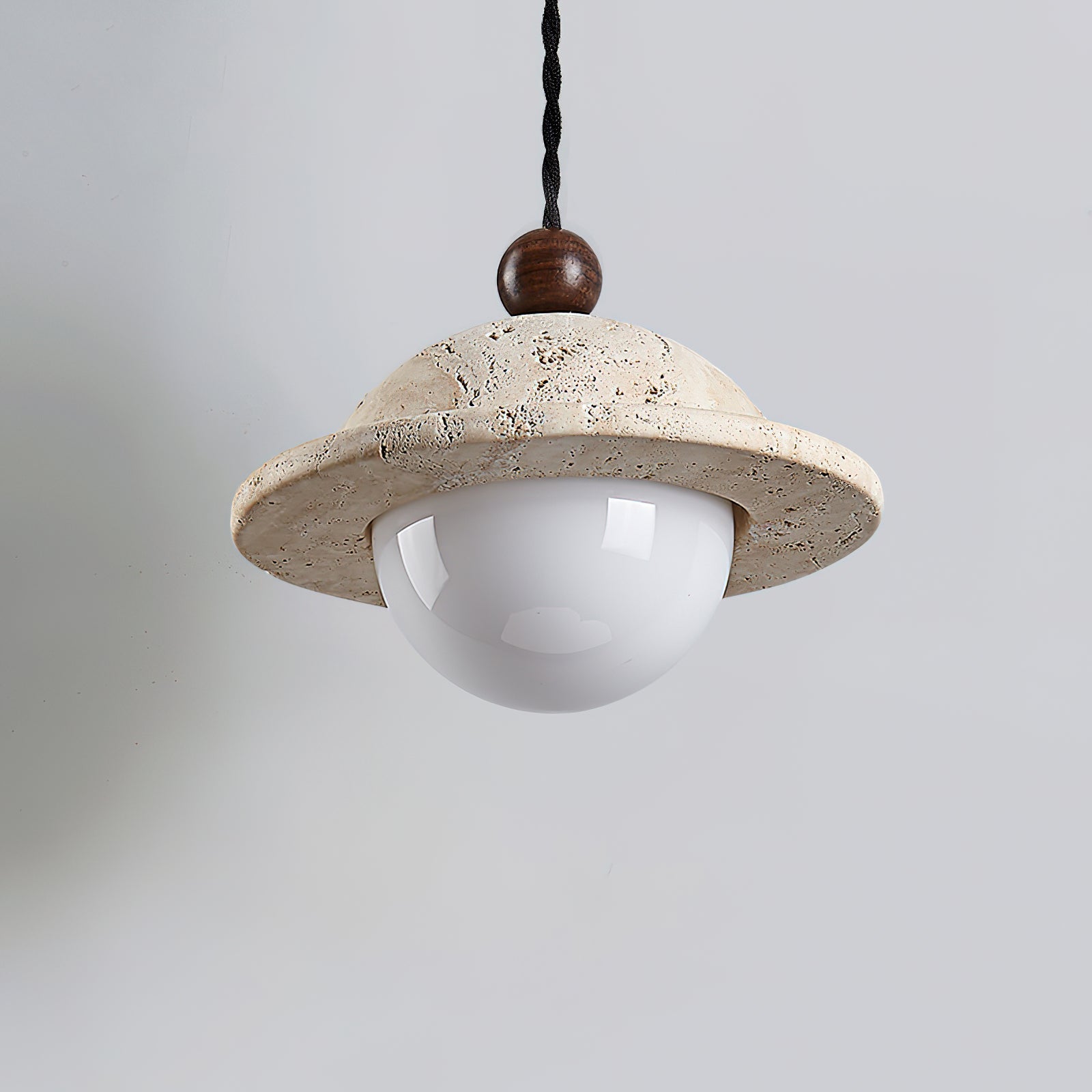 Ritta Suspension Travertin Moderne