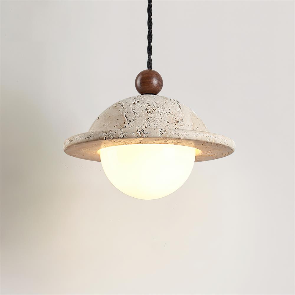 Ritta Suspension Travertin Moderne