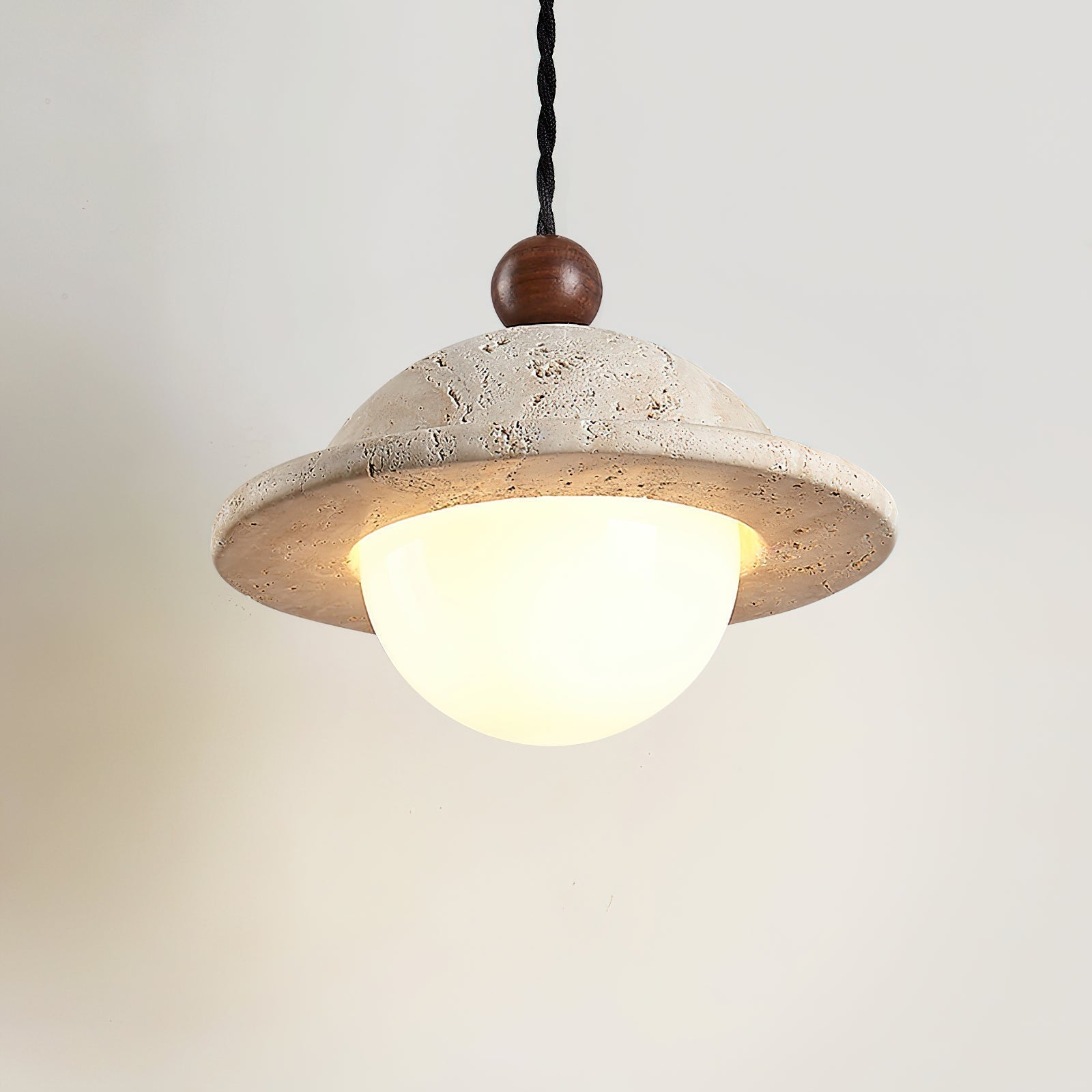 Ritta Suspension Travertin Moderne