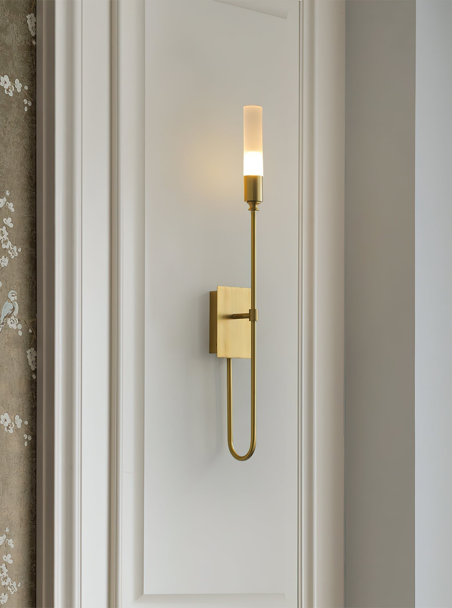 Lustra Lampe Murale Double Tige Minimaliste