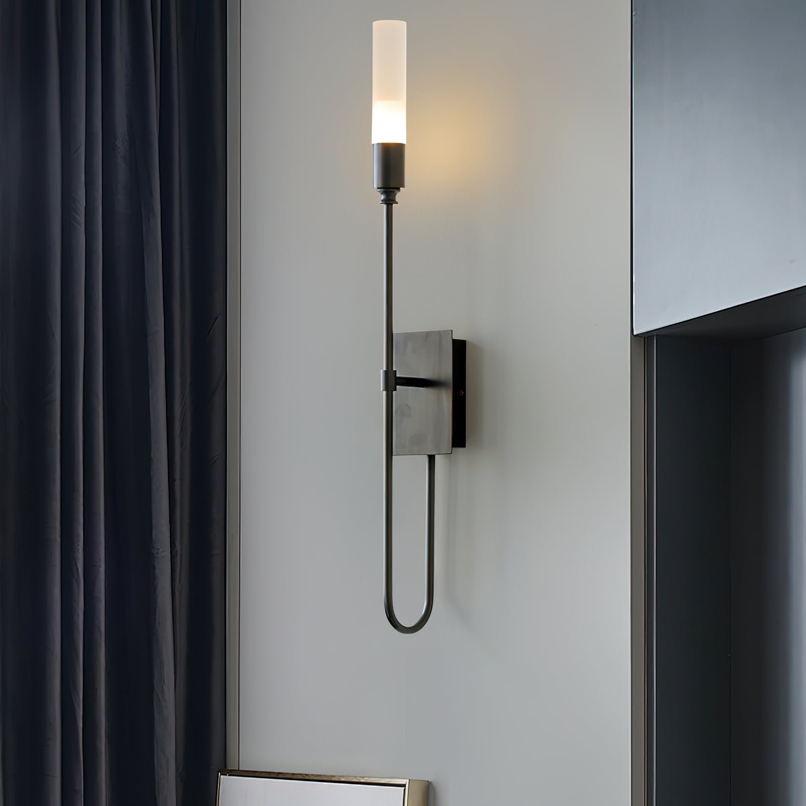 Lustra Lampe Murale Double Tige Minimaliste
