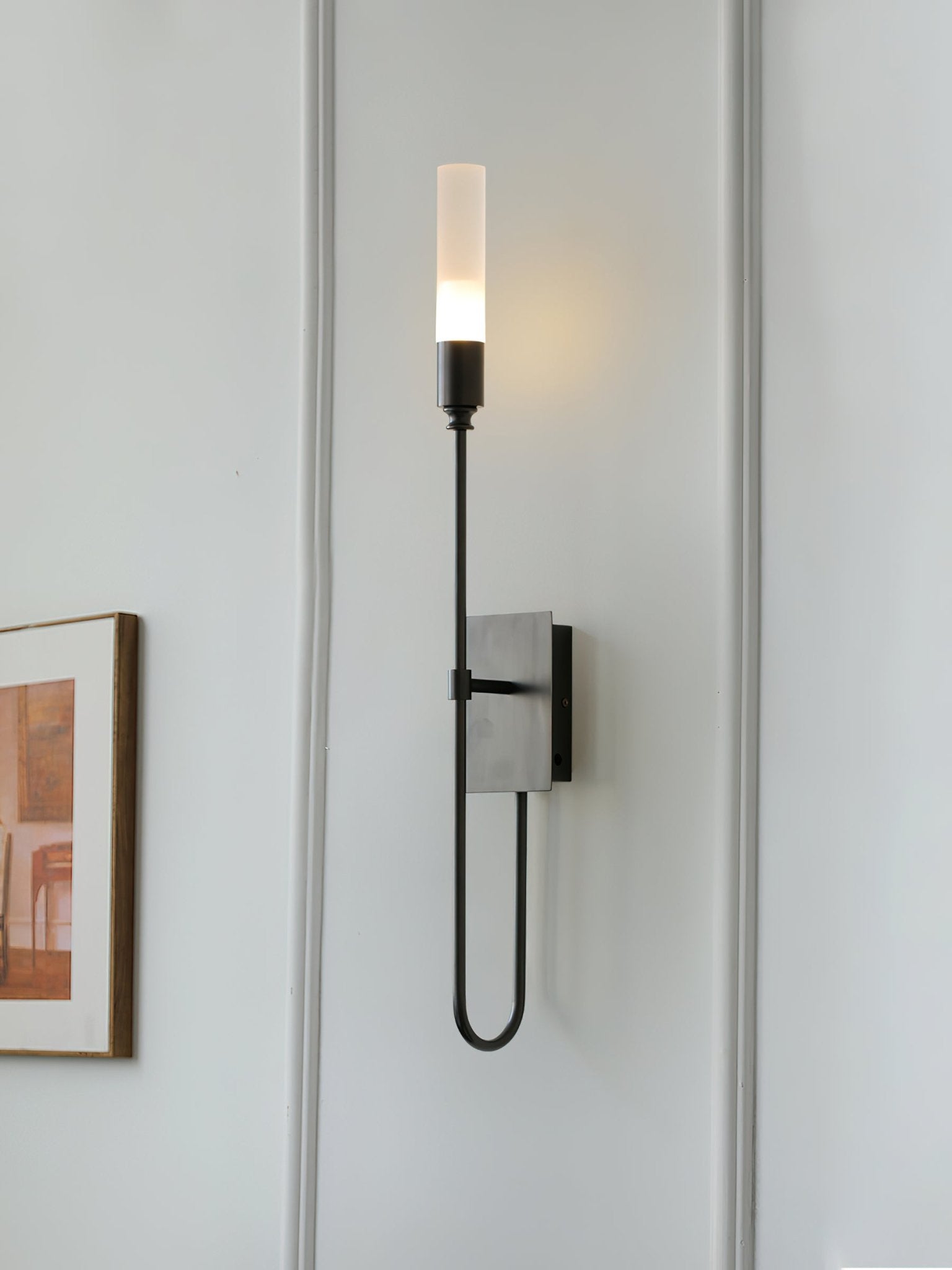 Lustra Lampe Murale Double Tige Minimaliste