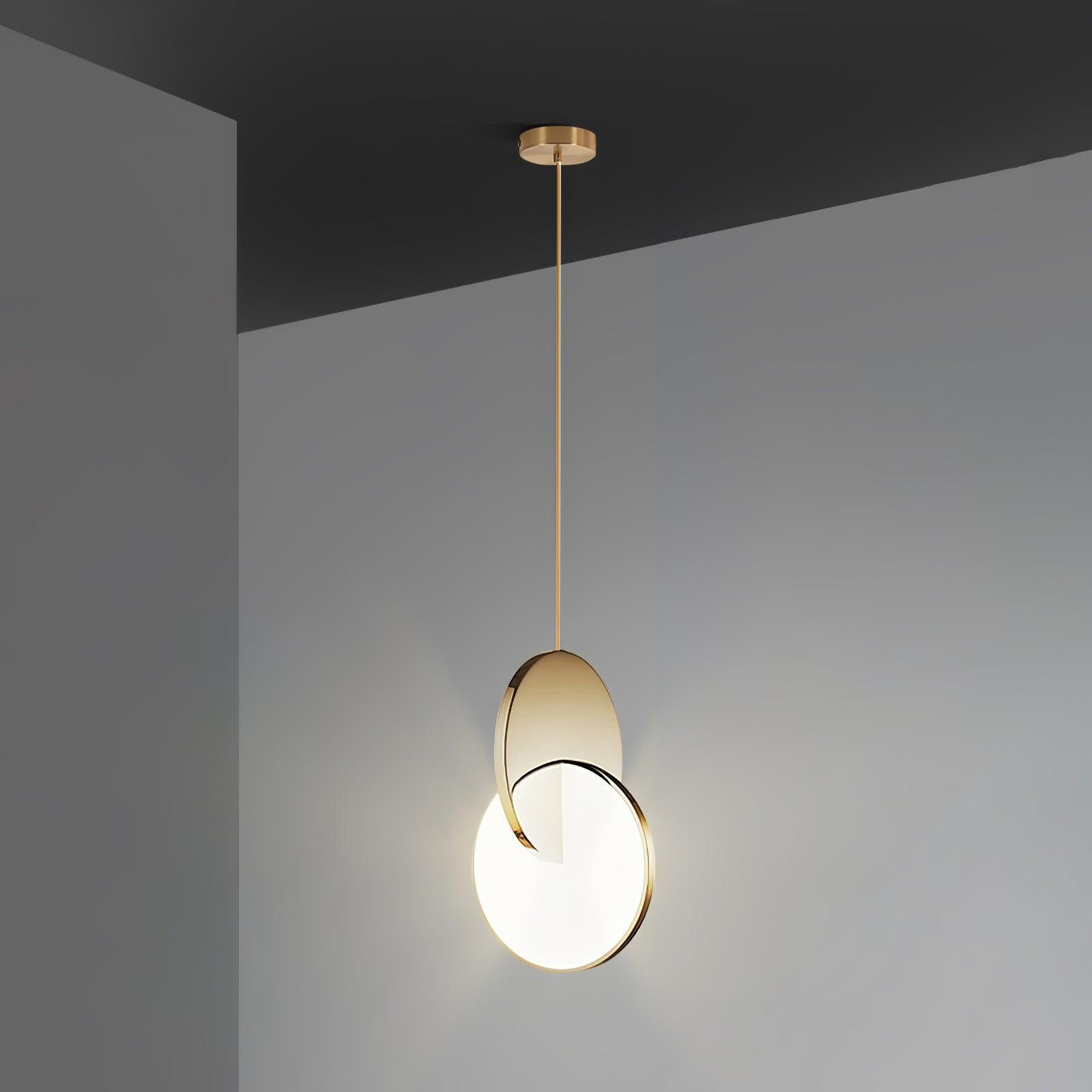Lysola Suspension en anneau de bois