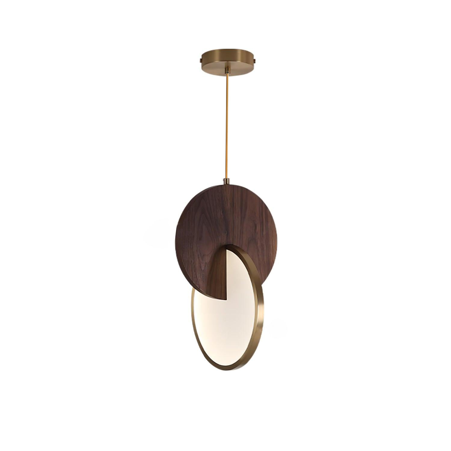 Lysola Suspension en anneau de bois
