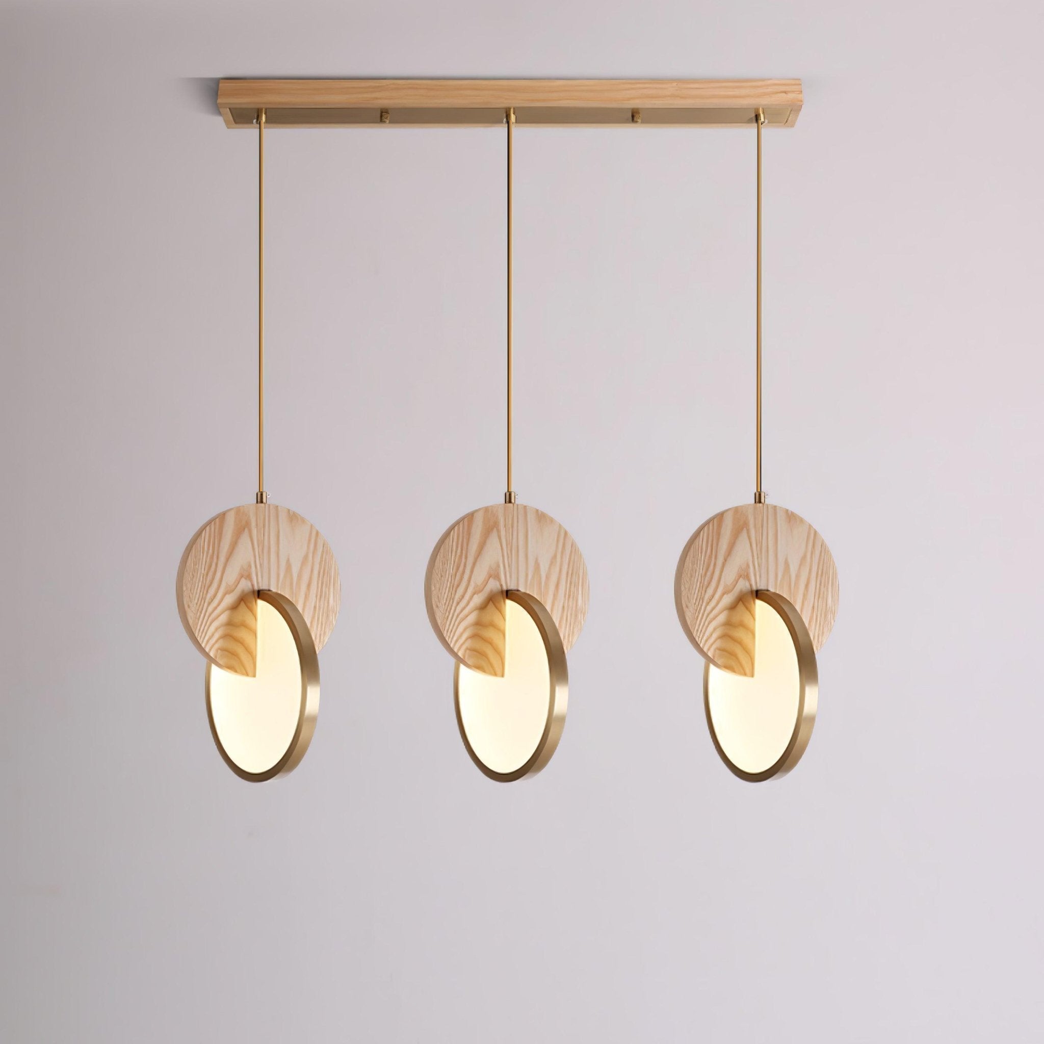 Lysola Suspension en anneau de bois