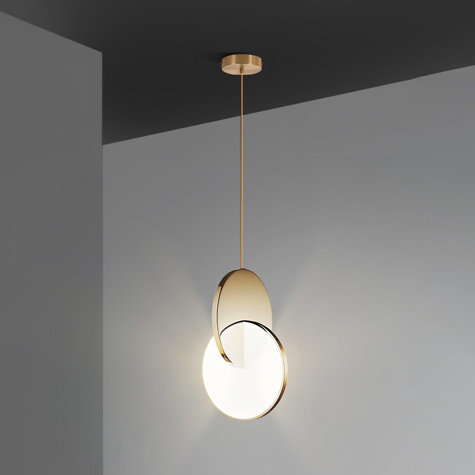 Lysola Suspension en anneau de bois