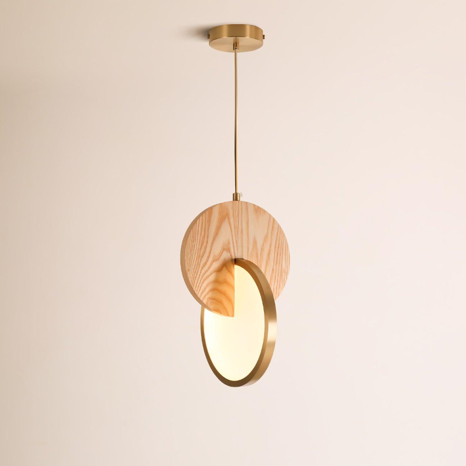 Lysola Suspension en anneau de bois