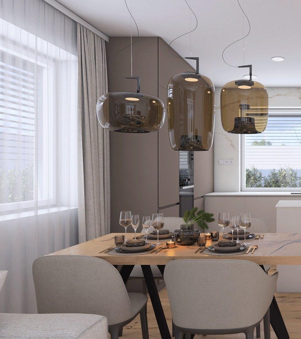 Vespeanre Lampe à suspension contemporaine