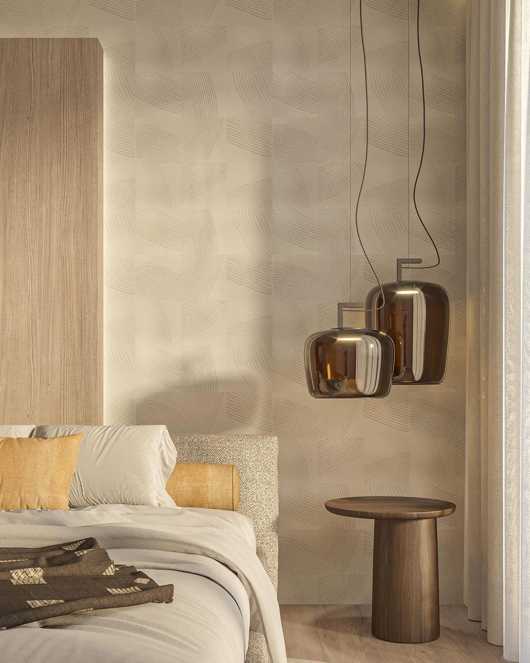 Vespeanre Lampe à suspension contemporaine