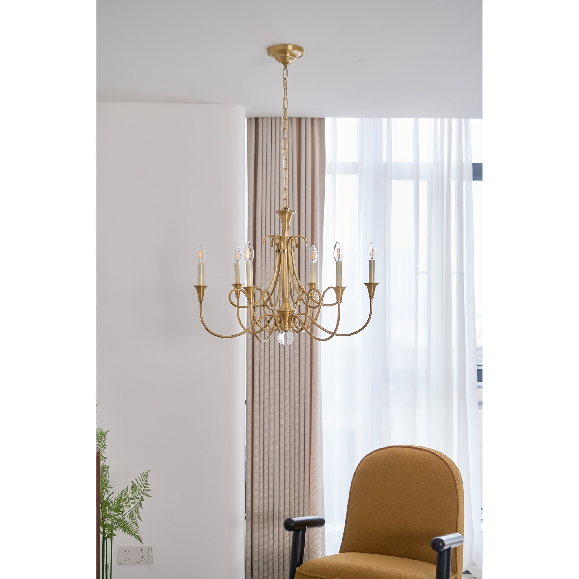 Braid Lustre Cristal Laiton Double Vintage Salon