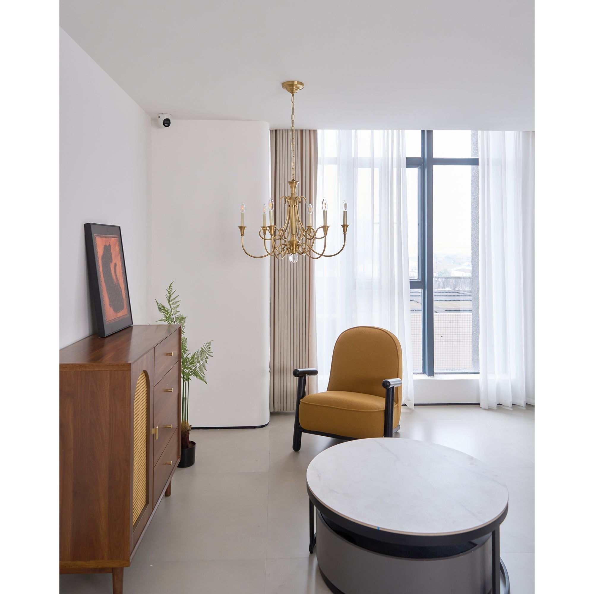 Lustra Lustre Laiton Double Torsion Candelier Cristal