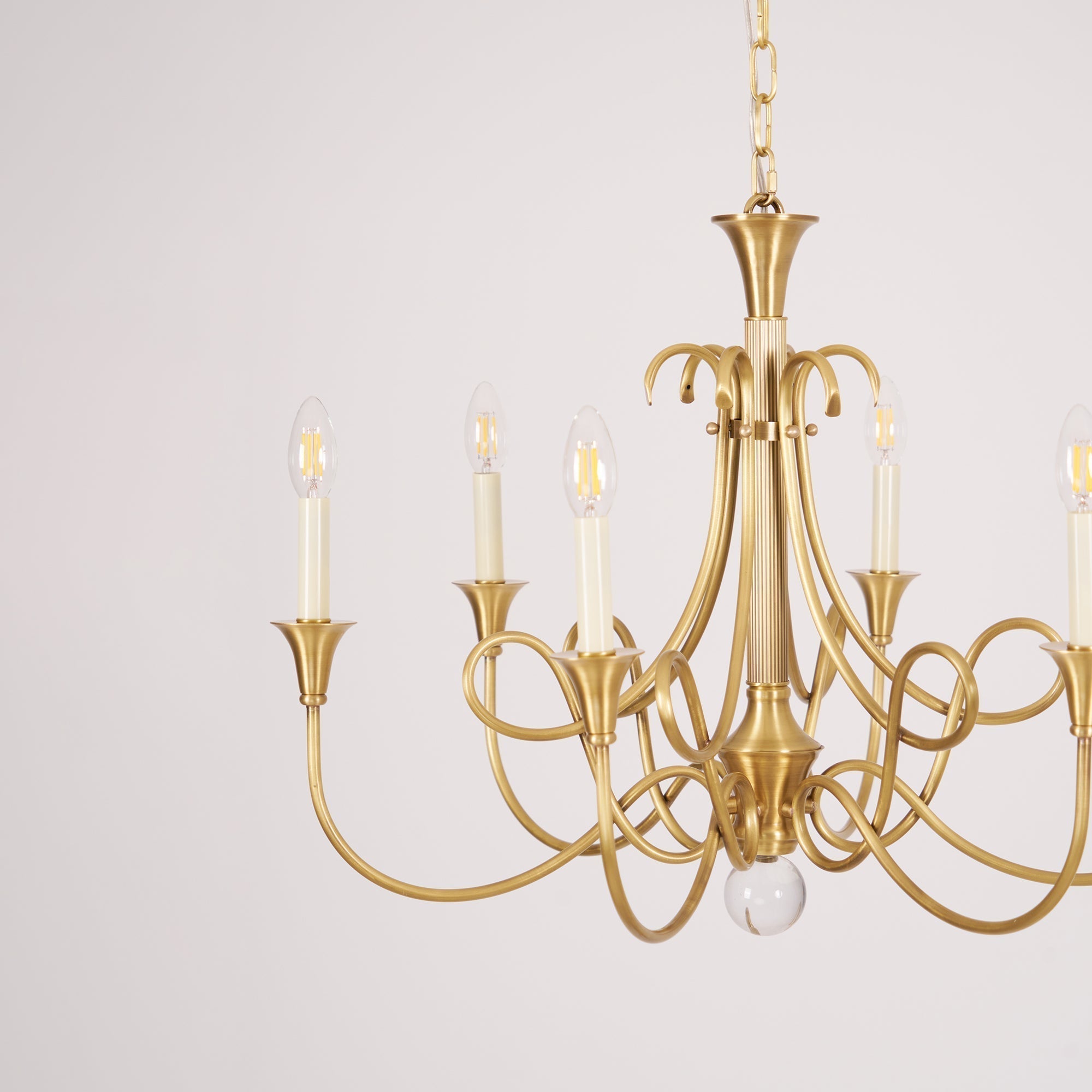 Braid Lustre Cristal Laiton Double Vintage Salon