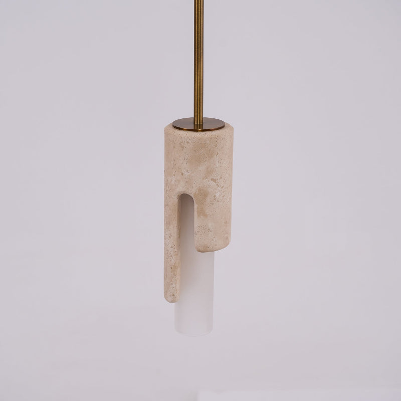 Elix Suspension Marbre Verre Moderne Salon