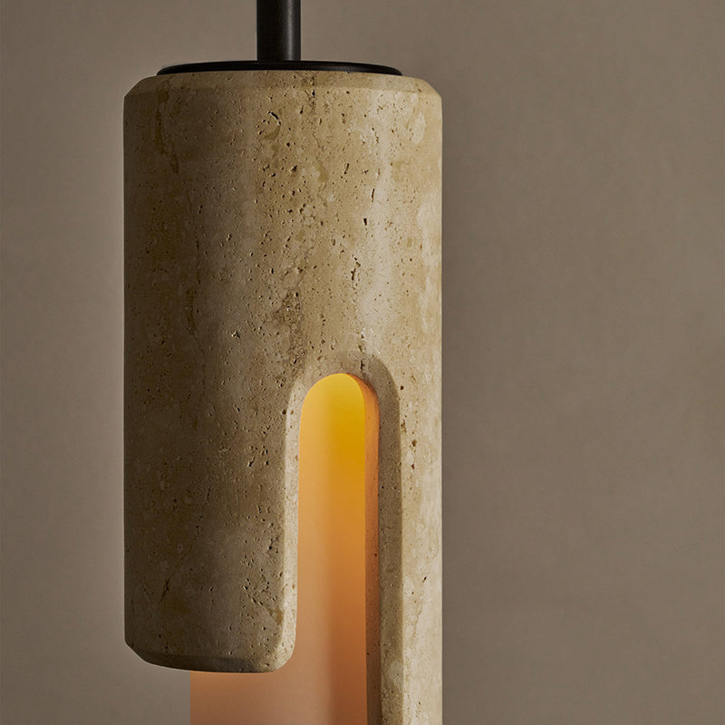Elix Suspension Marbre Verre Moderne Salon