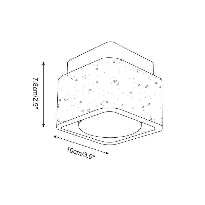 Ritta Plafonnier Rond Organique