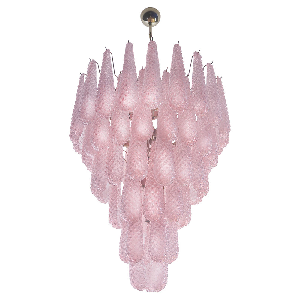 Inset Lustre Goutte Murano Métal Verre Premium