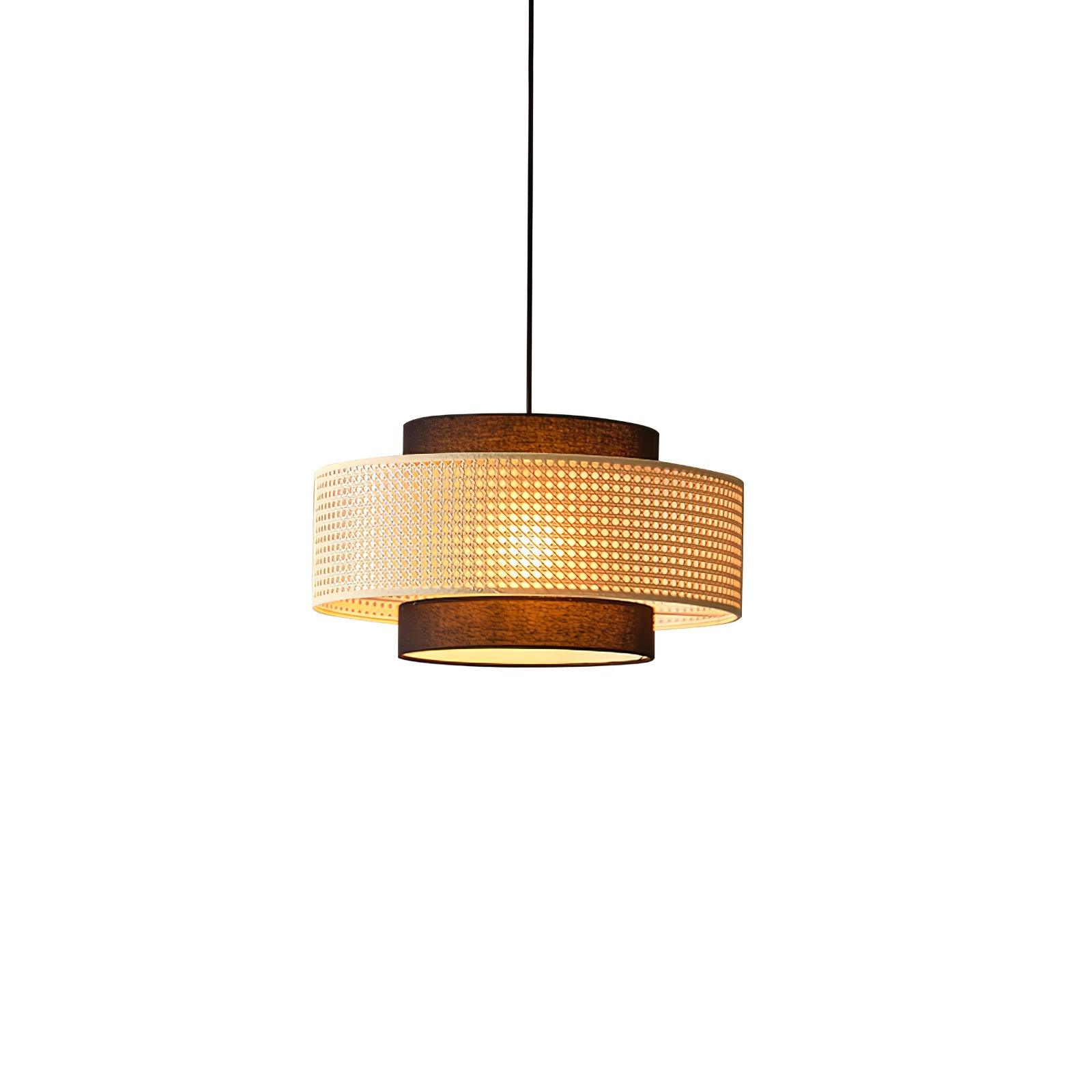 Zerither Suspension Rattan Tissu