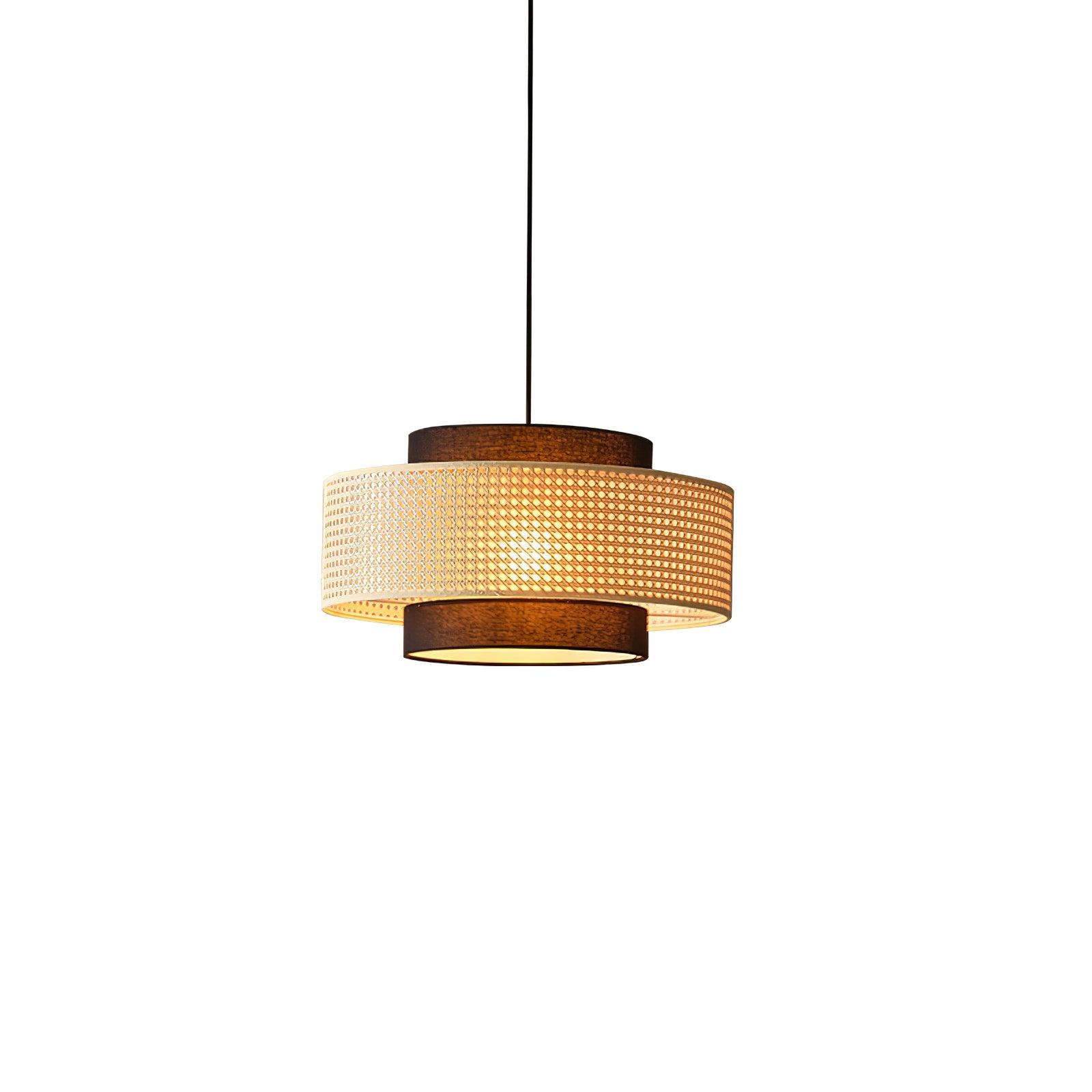 Zerither Suspension Rattan Tissu