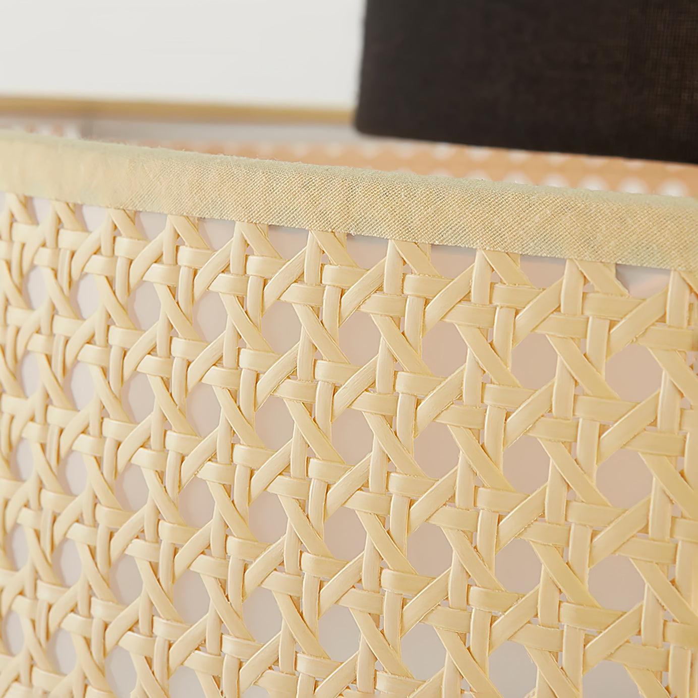 Zerither Suspension Rattan Tissu
