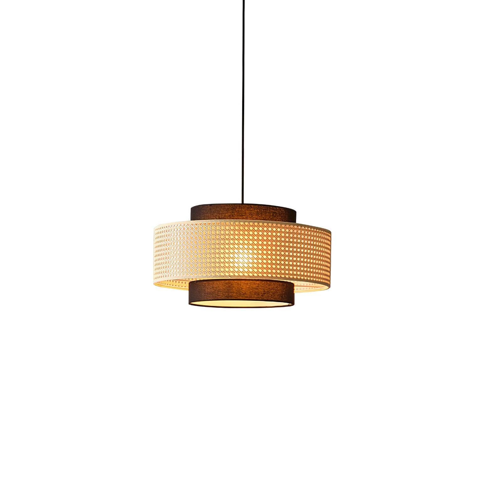 Zerither Suspension Rattan Tissu