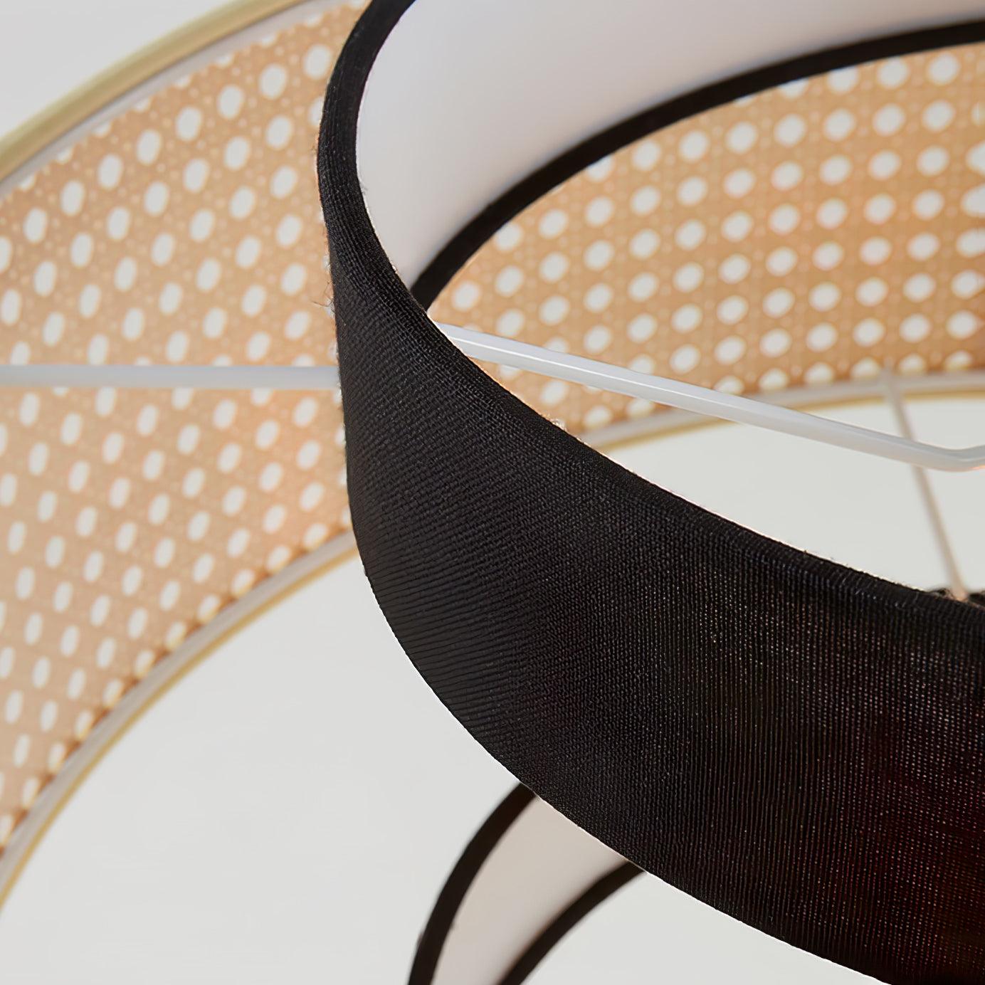 Zerither Suspension Rattan Tissu