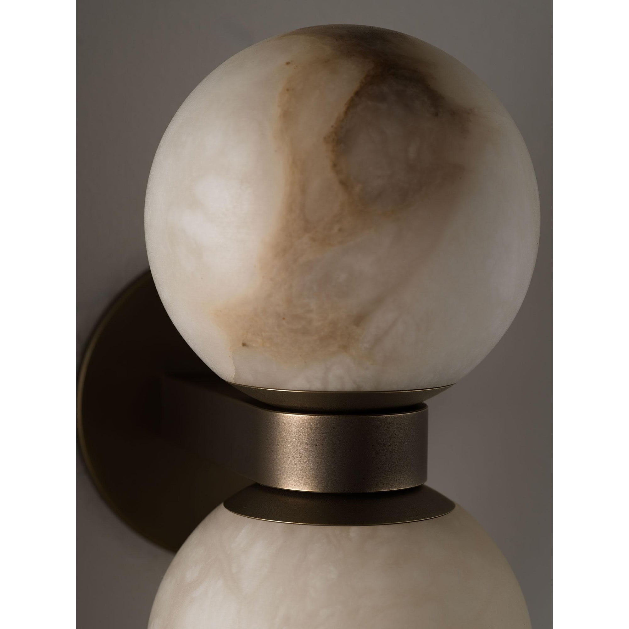 Lush Applique Murale Globe Albâtre Moderne