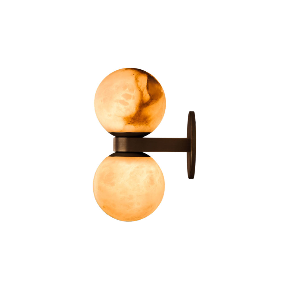 Lush Applique Murale Globe Albâtre Moderne