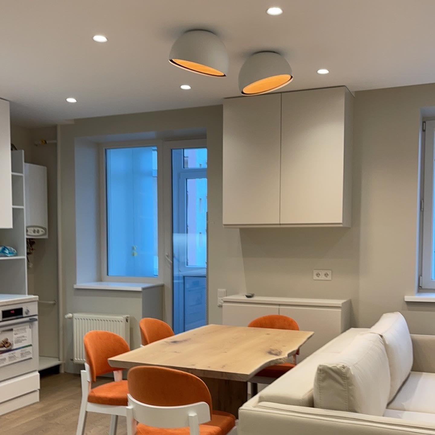 Lampe de Plafond Dôme en Bois Intérieur Chaleureux Moderne Minimaliste
