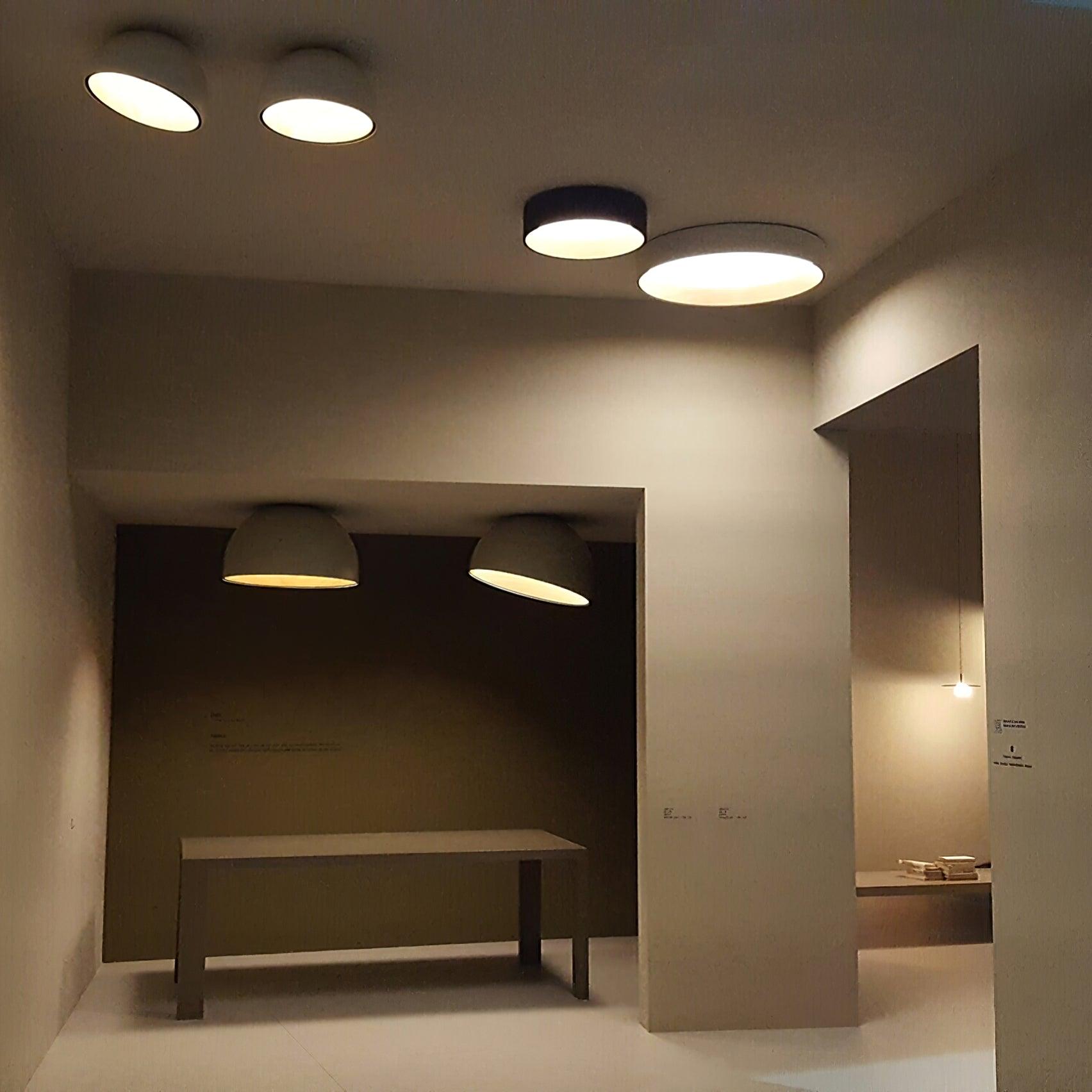 Lampe de Plafond Dôme en Bois Intérieur Chaleureux Moderne Minimaliste