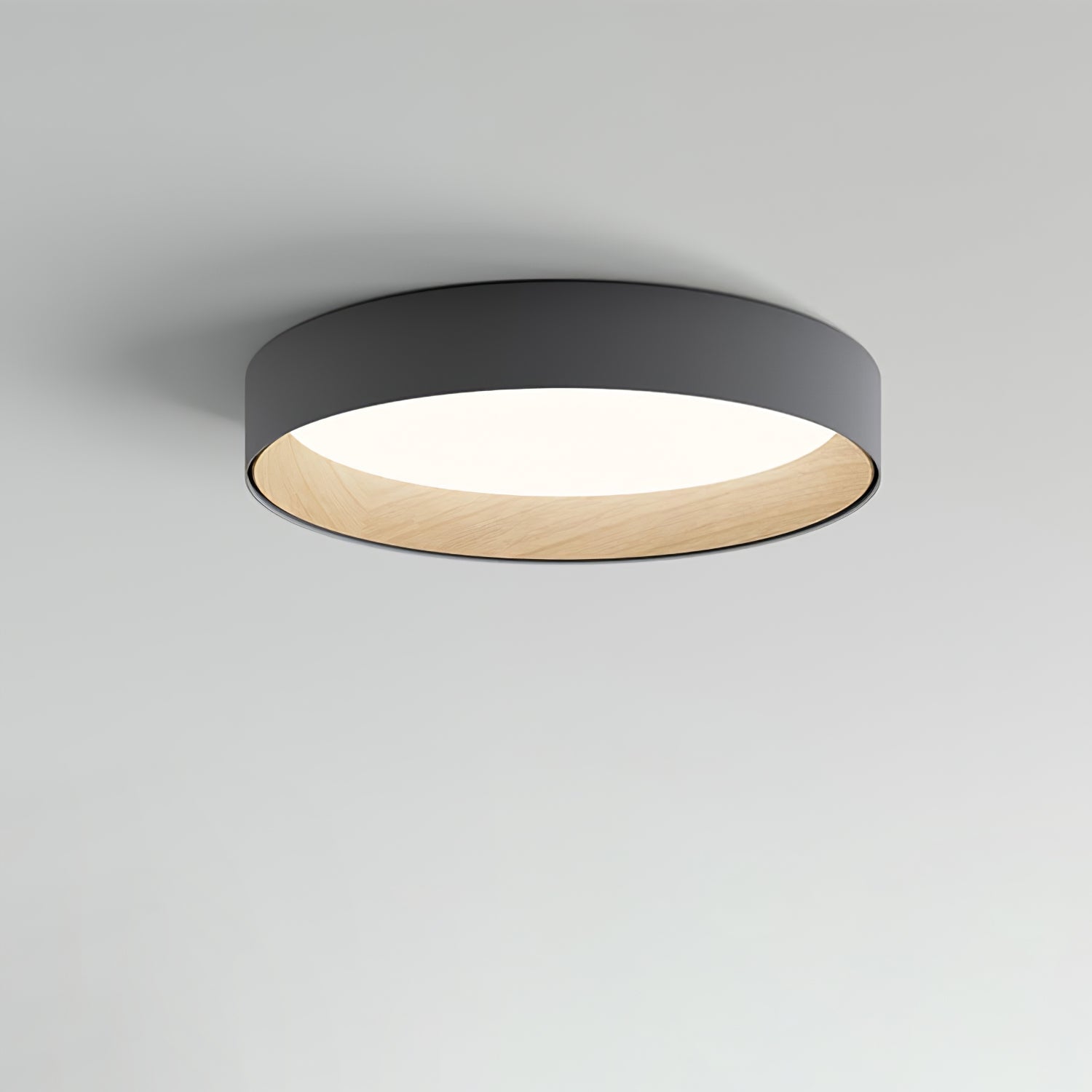 Caraeara Plafonnier Rond Moderne Minimaliste
