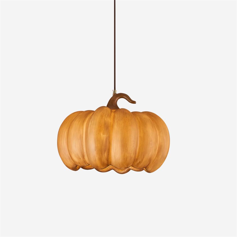Duzy Pumpkin Lampe Suspendue Résine Vintage Japonaise