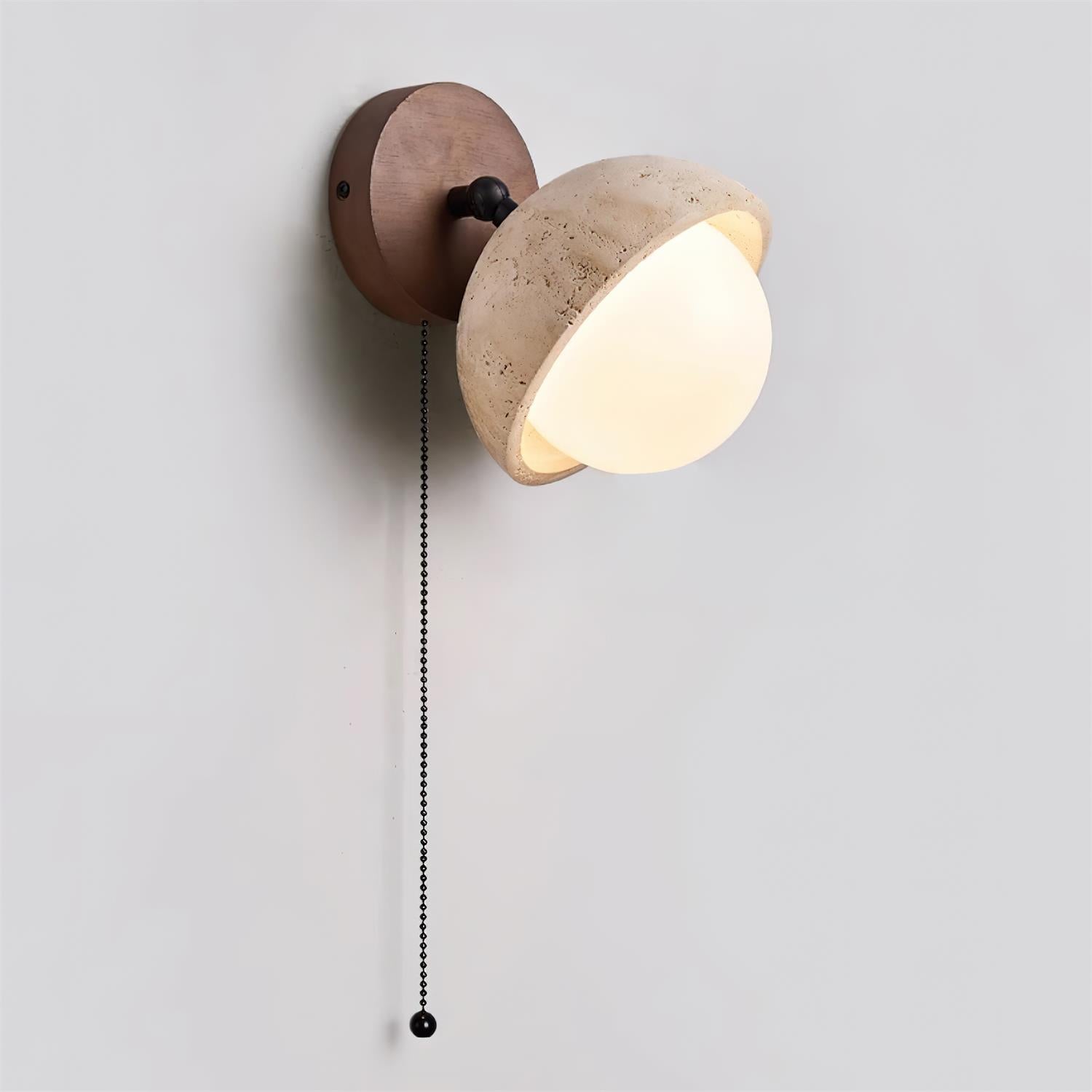 Elara Applique Murale Moderne Minimaliste en Bois