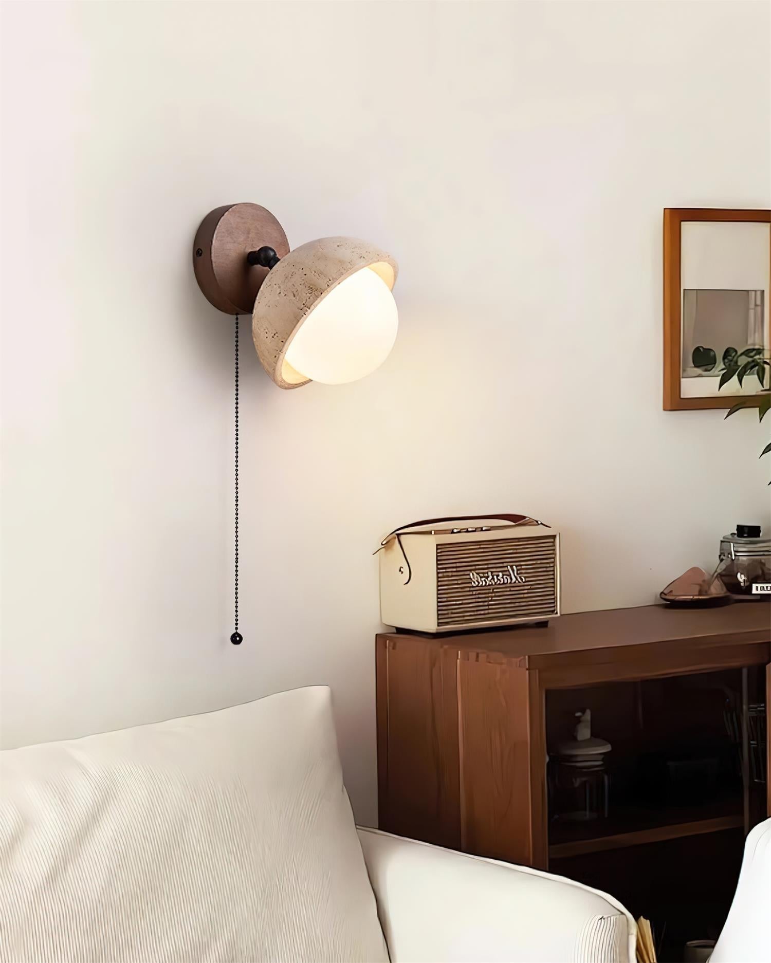Elara Applique Murale Moderne Minimaliste en Bois