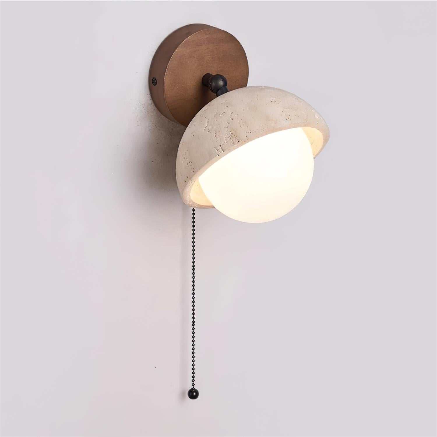 Elara Applique Murale Moderne Minimaliste en Bois