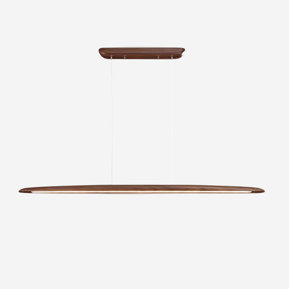 Duvane Lampe Suspendue LED Minimaliste en Bois
