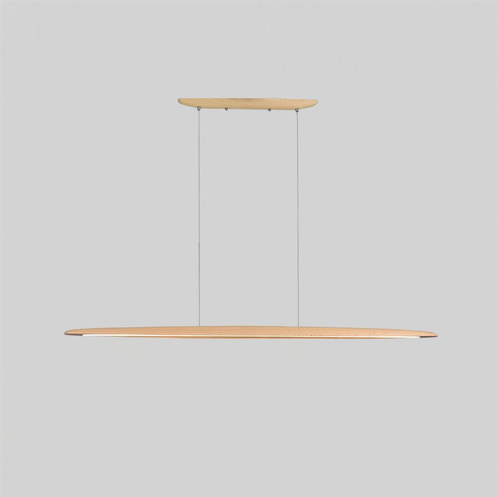 Duvane Lampe Suspendue LED Minimaliste en Bois