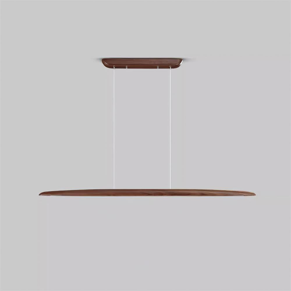Duvane Lampe Suspendue LED Minimaliste en Bois
