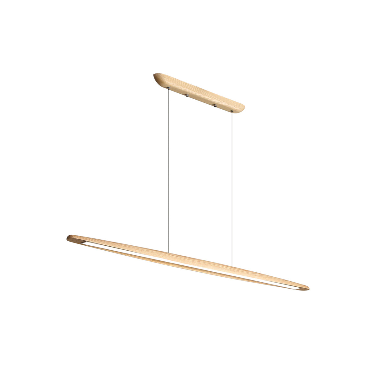 Zing Suspension Bois Noyer Minimaliste