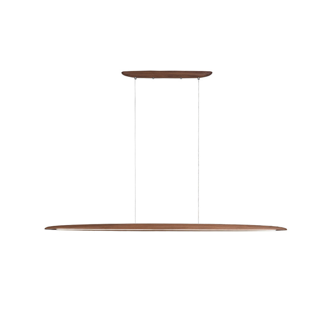 Zing Suspension Bois Noyer Minimaliste