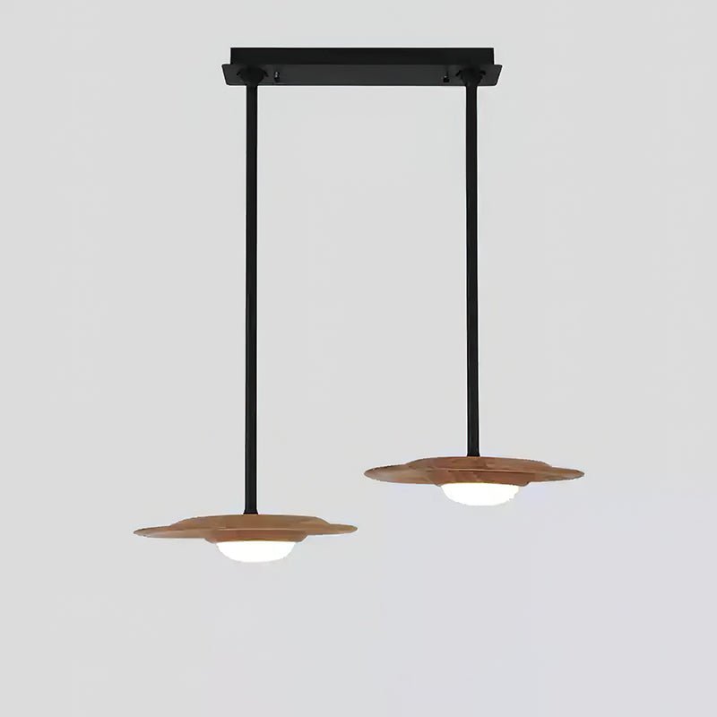 Cesilis Bois Pendentif Lumière