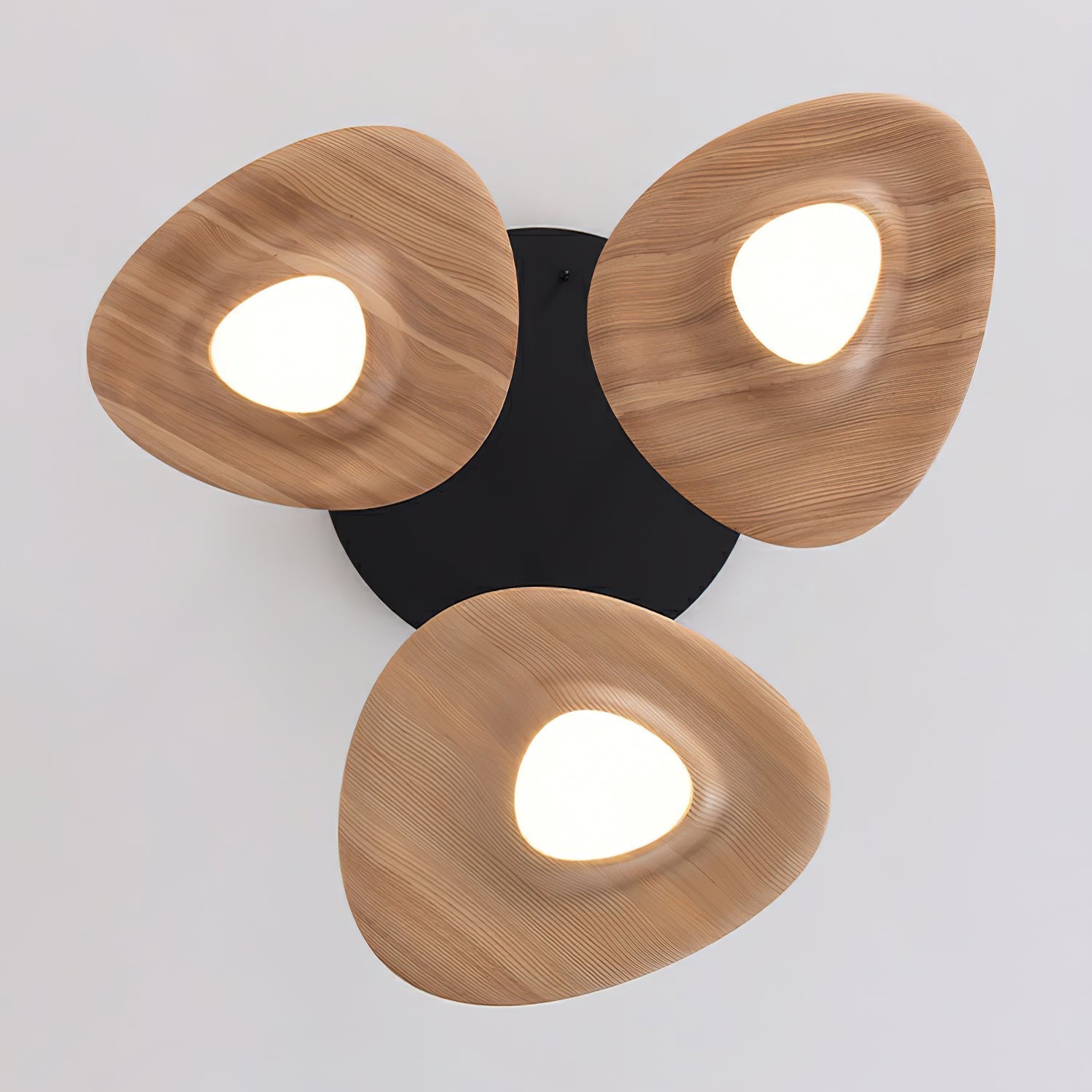Cesilis Bois Pendentif Lumière