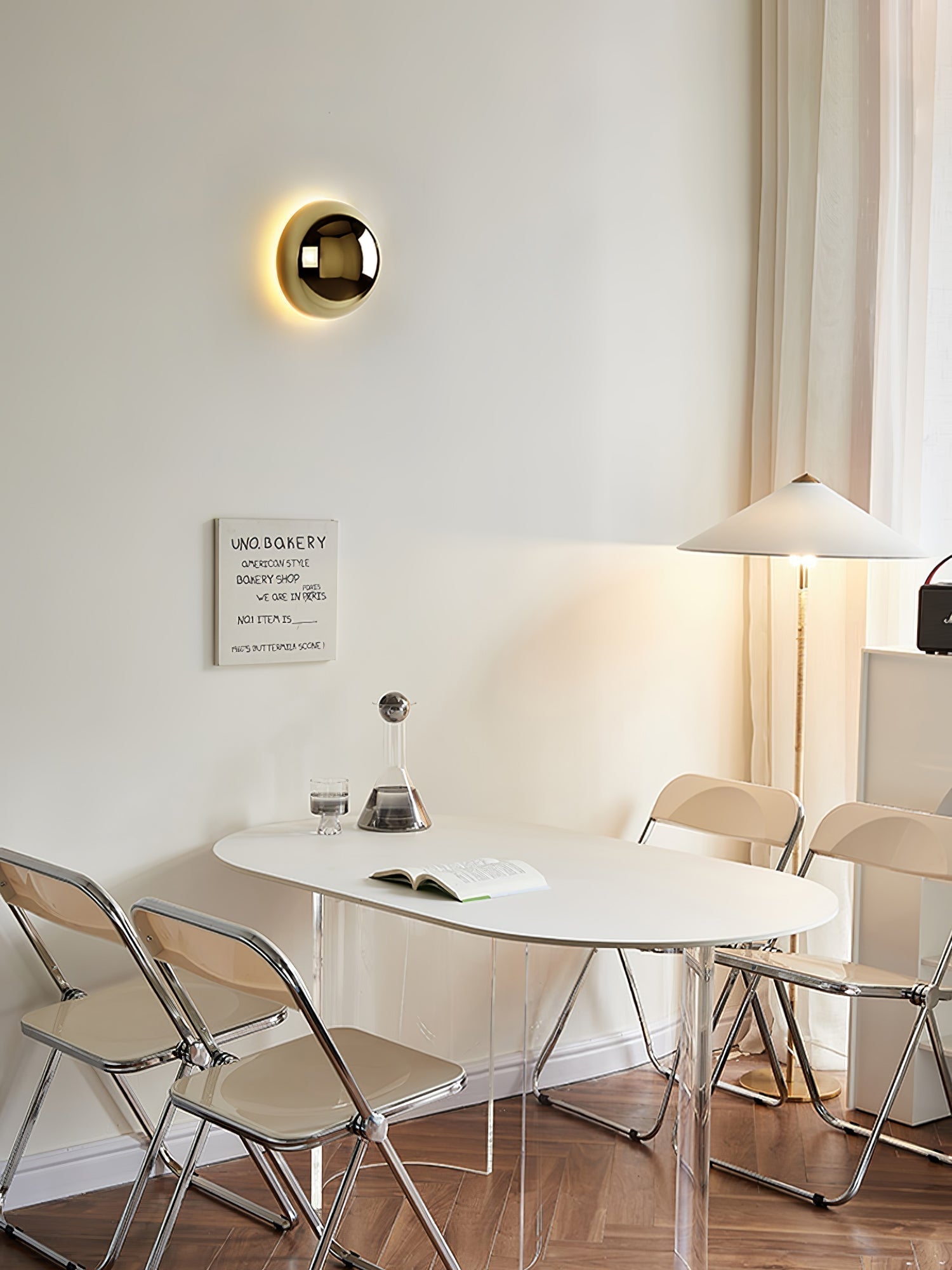 Louisa Applique Murale Moderne Minimaliste Sphère Sconce