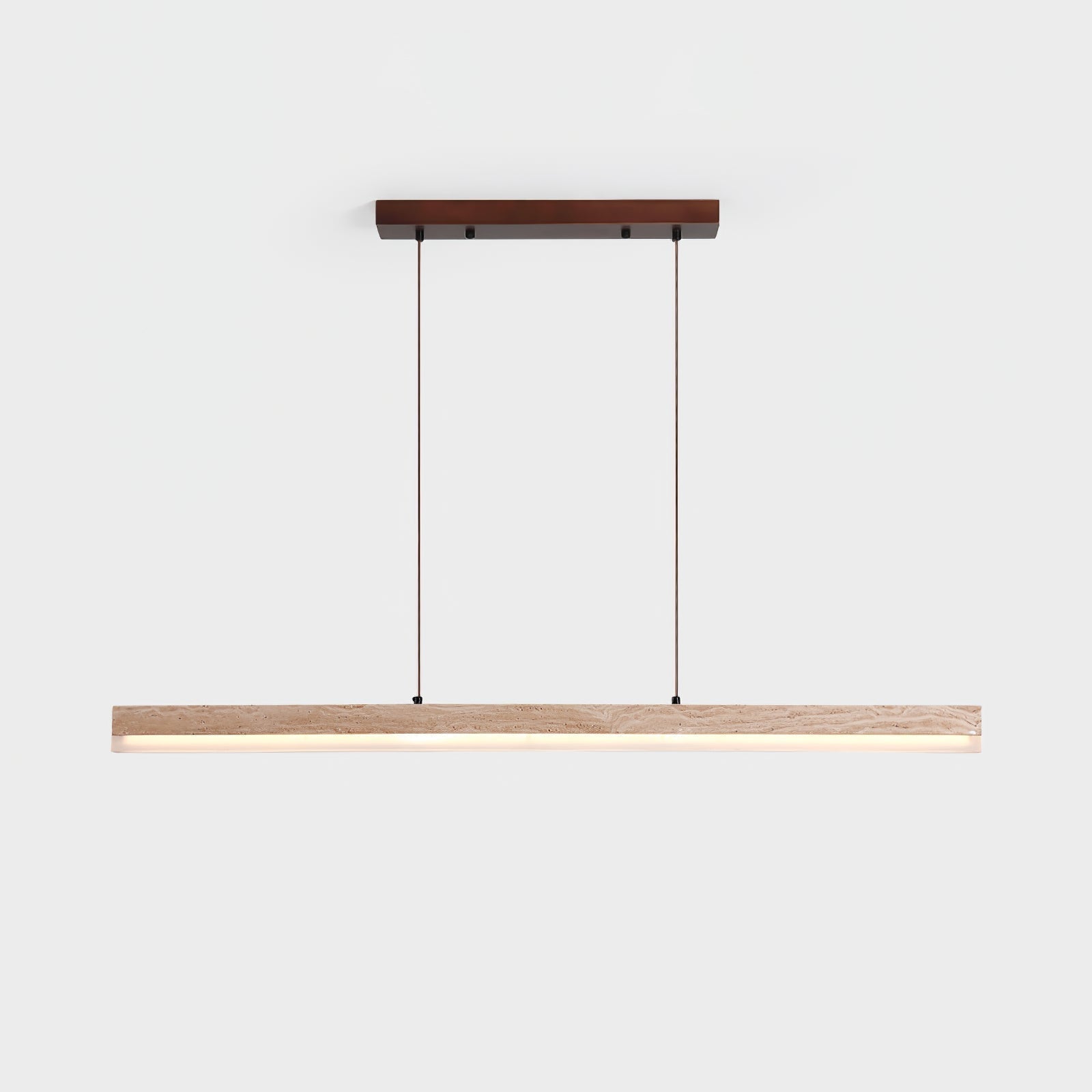 Ivsoryra Lampe Suspendue Rectangulaire en Travertin