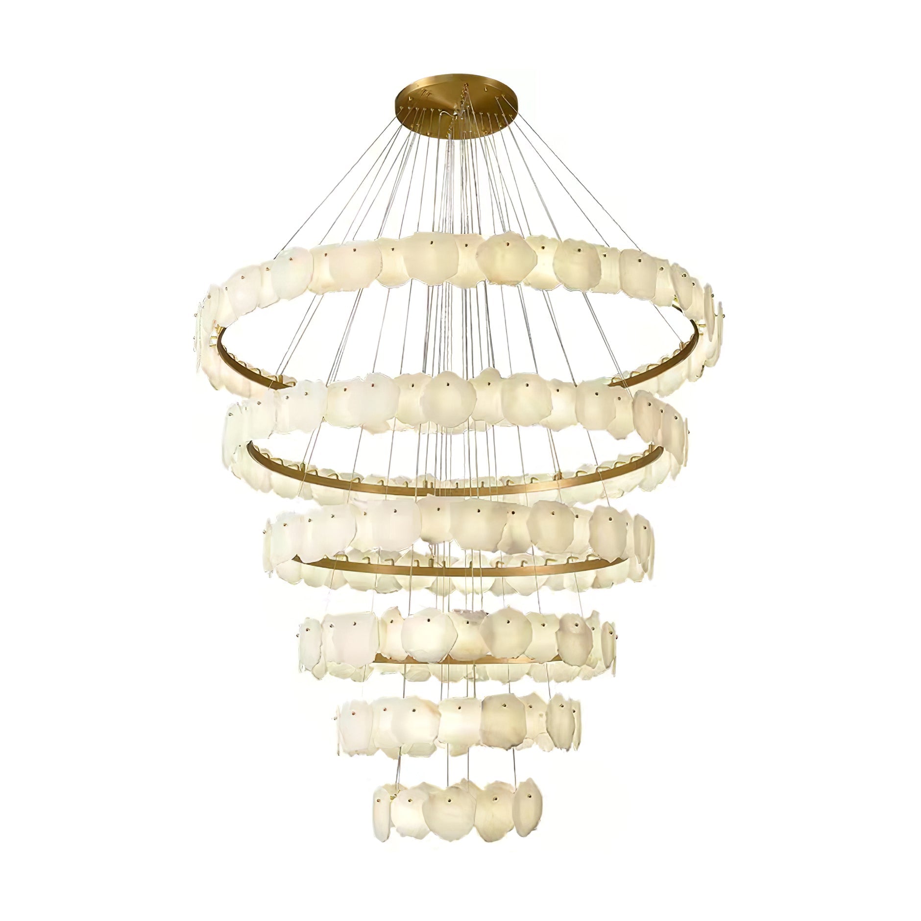 Selene Lustre de Luxe en Albâtre