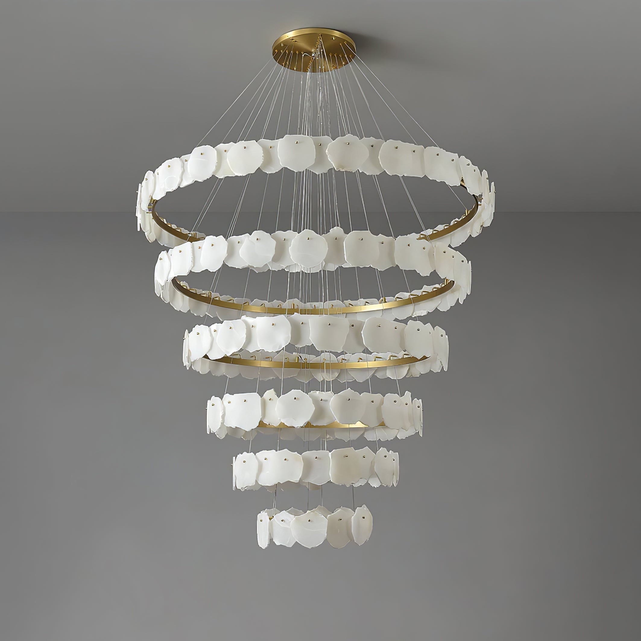 Selene Lustre de Luxe en Albâtre