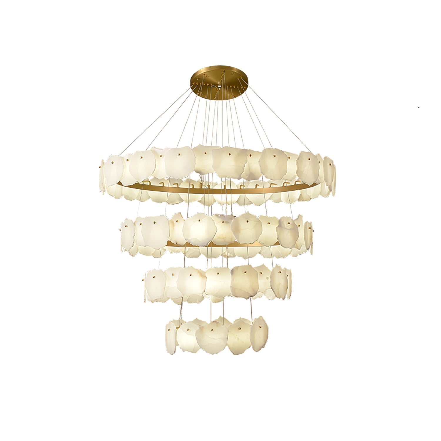Selene Lustre de Luxe en Albâtre