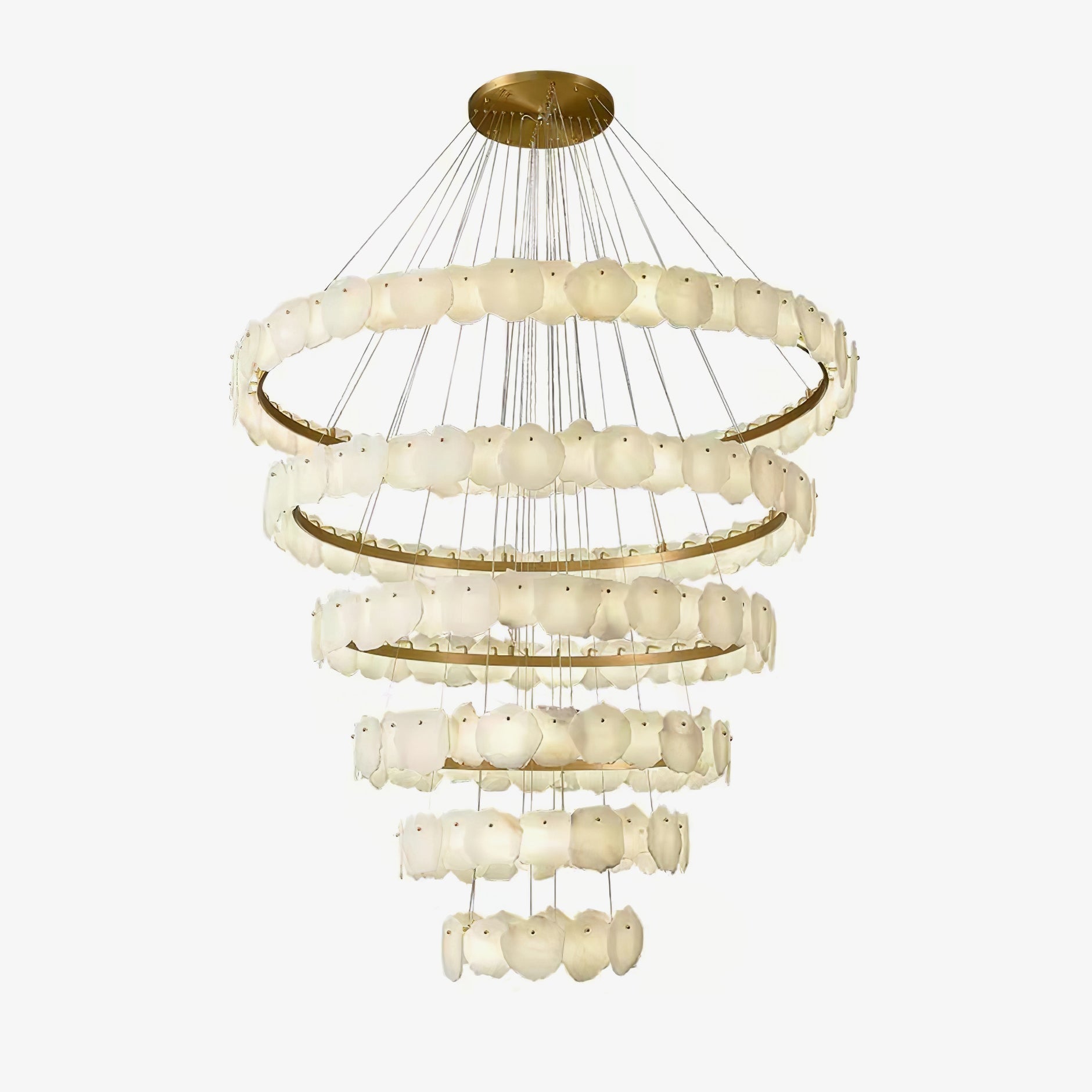 Selene Lustre de Luxe en Albâtre