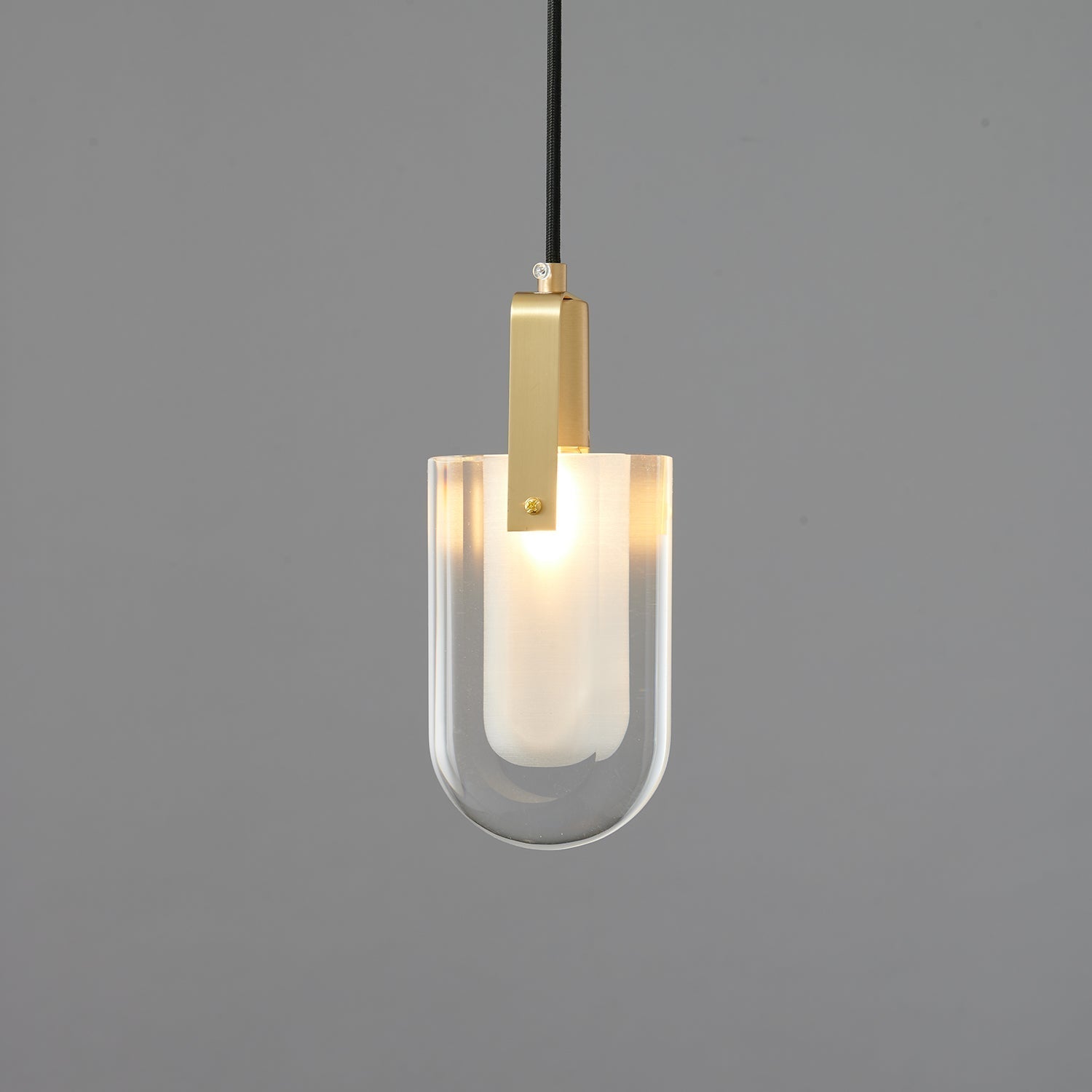 Lustra Suspension Abat-jour Transparent Cristal