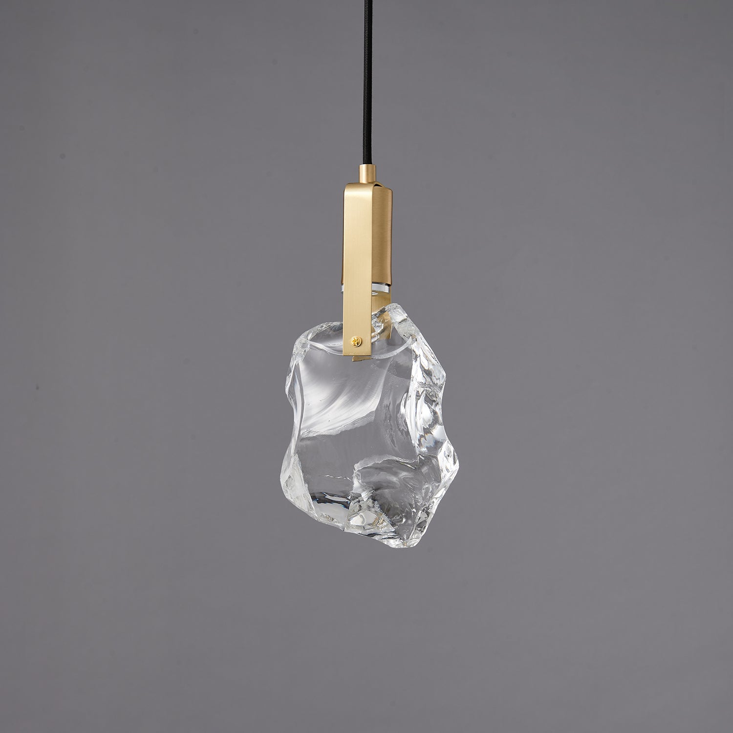 Lustra Suspension Abat-jour Transparent Cristal